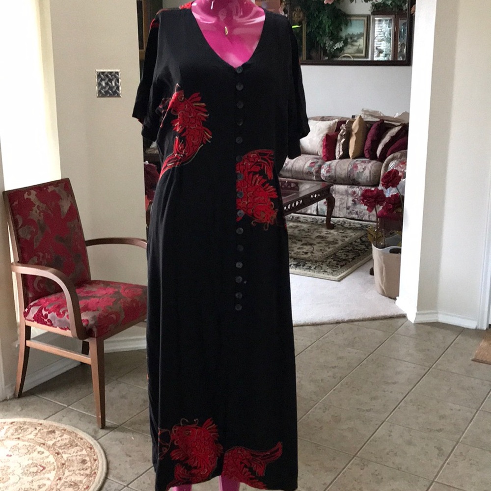 Tropical tantrum dress